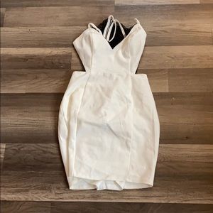 Lulus black and white dress